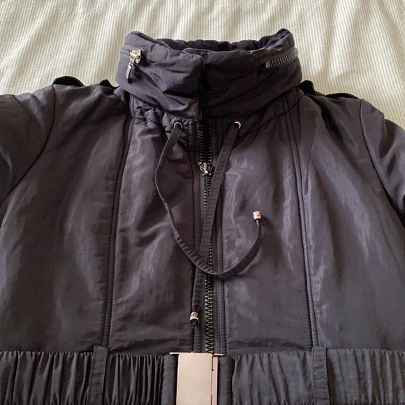 ❄️ Laundry by Shelli Segal black puffer coat. Size L. - Picture 4 of 13